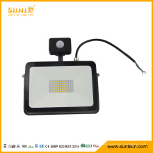 Ultra-Thin Apple Series IP65 50W SMD LED Floodlight with PIR Sensor (SLFAP95 50W)